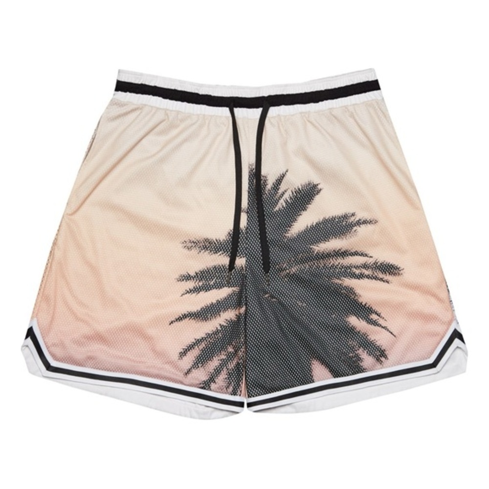 Sunset Mesh Basketball Shorts Blue Sky Inn Size S